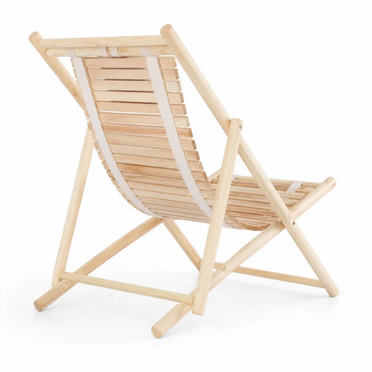 Chaise Pliante Extérieur Bois de Hêtre