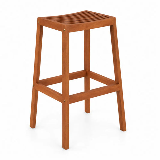Tabouret de Bar en Bois 75 cm Marron